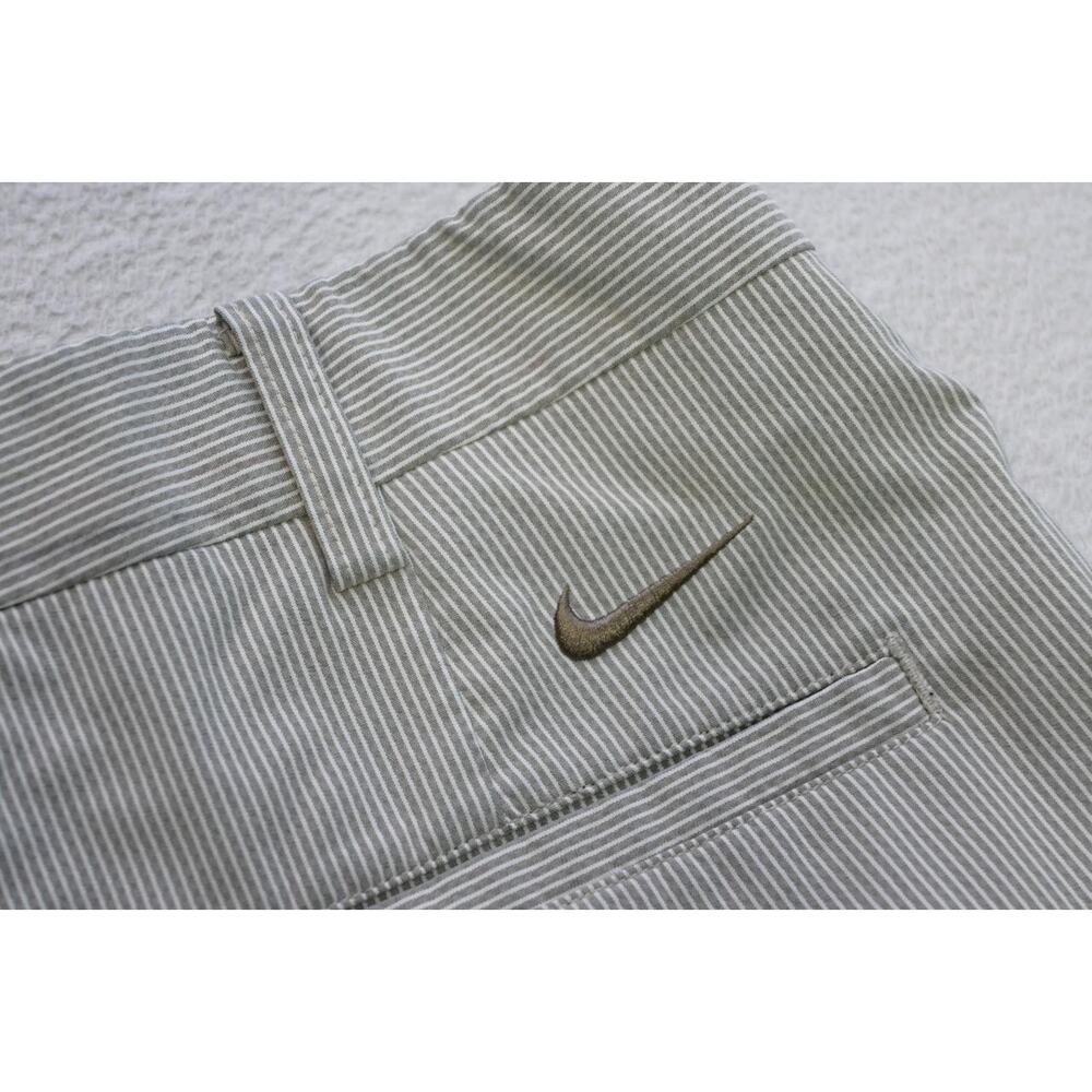 Nike‎ Golf Shorts Dri Fit Stretch Performance Striped Flat Athletic Mens Size 40